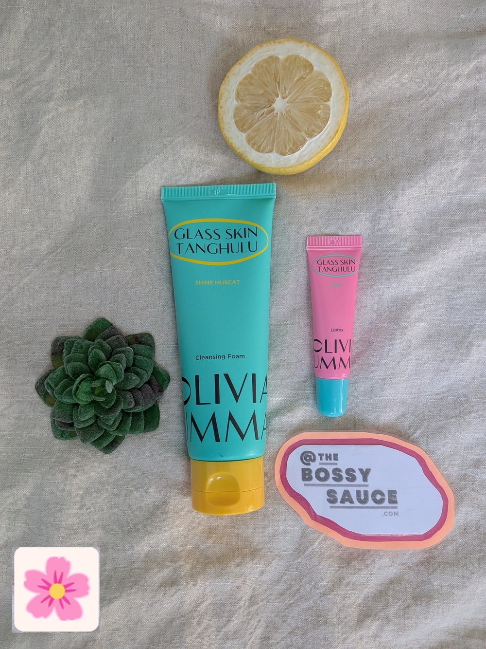 Olivia Umma Glass Skin Tanghulu Skincare Duo NWT